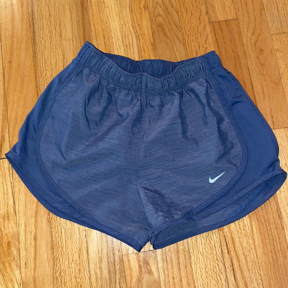 Nike Dri-Fit Blue Athletic Shorts with Lining